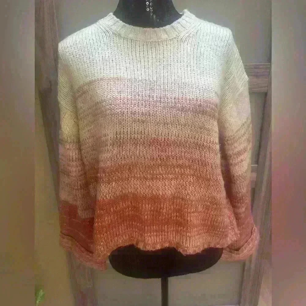 Carve Designs Ombre Sweater Size S